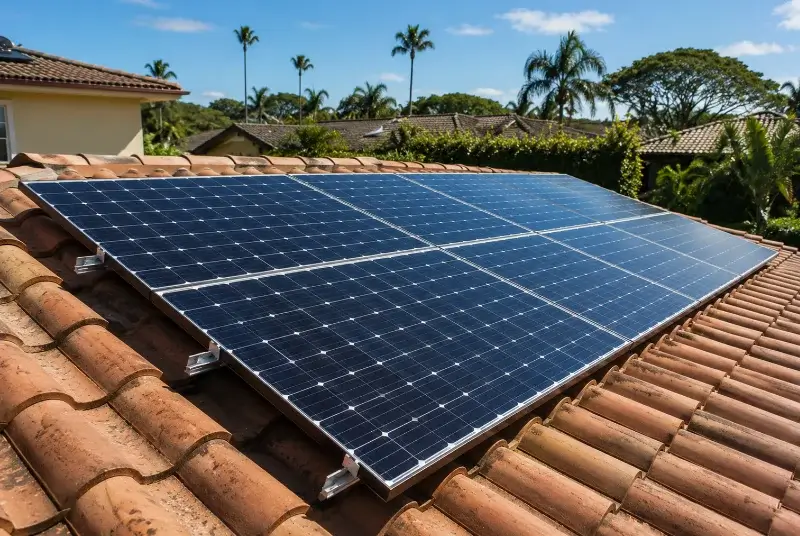 Installation de panneaux solaires à Baden